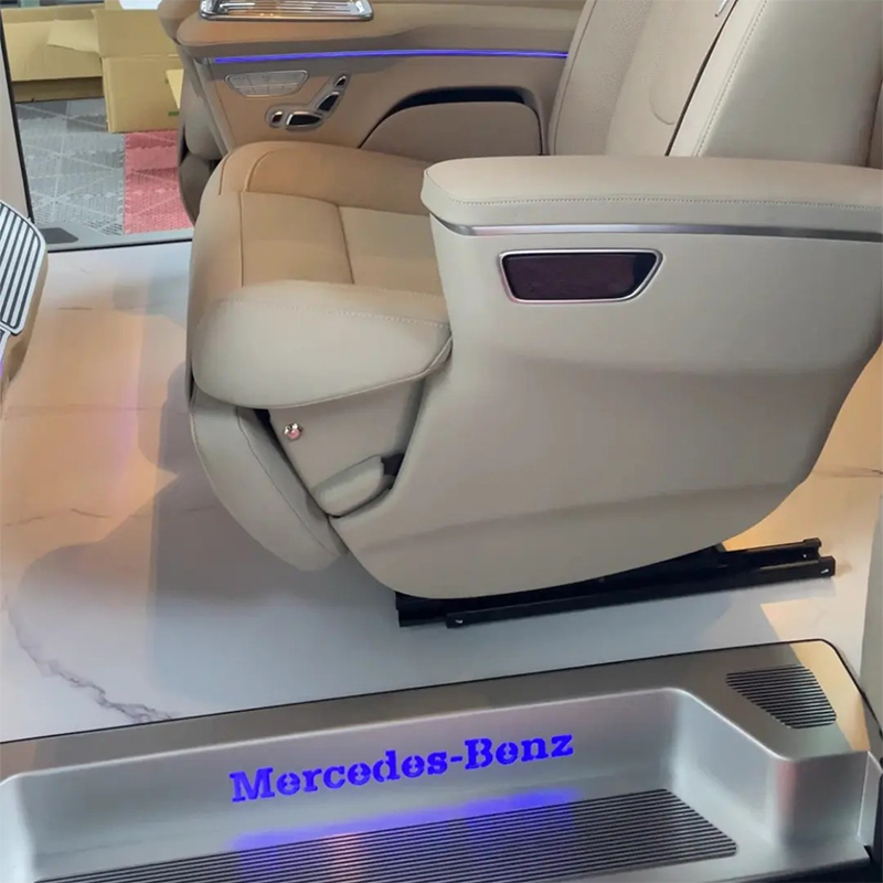 Mercedes-Benz V260, V260L, V300 Vito বিমান-গ্রেড অ্যালুমিনিয়াম ফ্লোর পরিবর্তন/আপগ্রেড